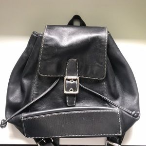 VINTAGE 90s coach mini black backpack